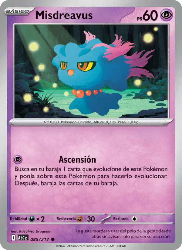 Misdreavus, Héroes Ascendentes 085