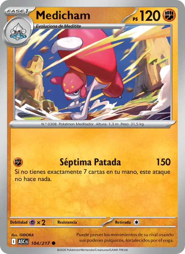 Medicham, Héroes Ascendentes 104