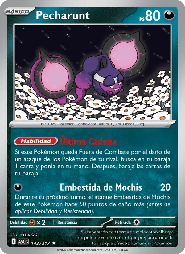 Pecharunt, Héroes Ascendentes 143