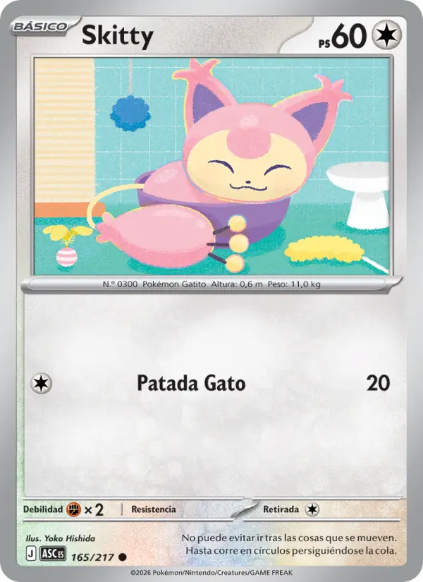 Skitty, Héroes Ascendentes 165