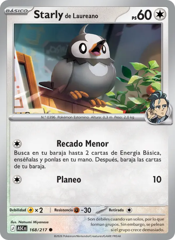 Starly de Laureano, Héroes Ascendentes 168