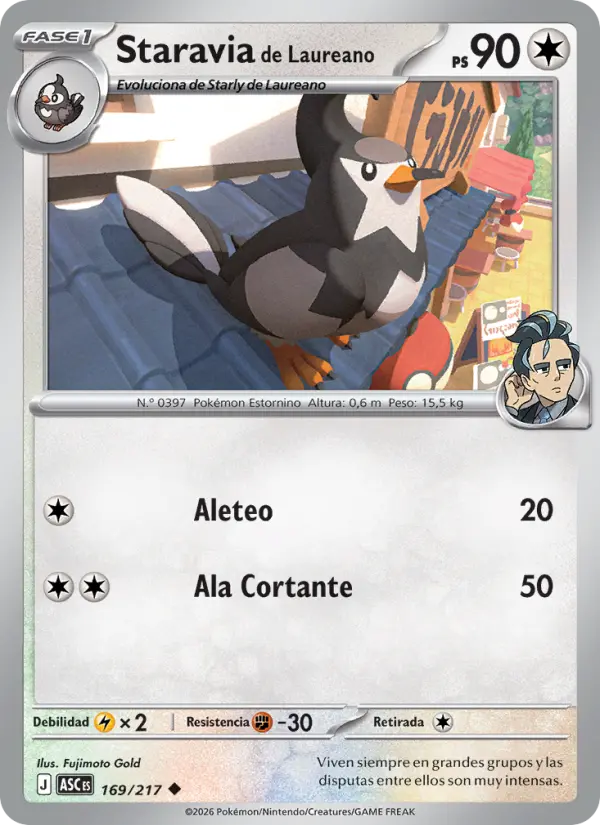 Staravia de Laureano, Héroes Ascendentes 169