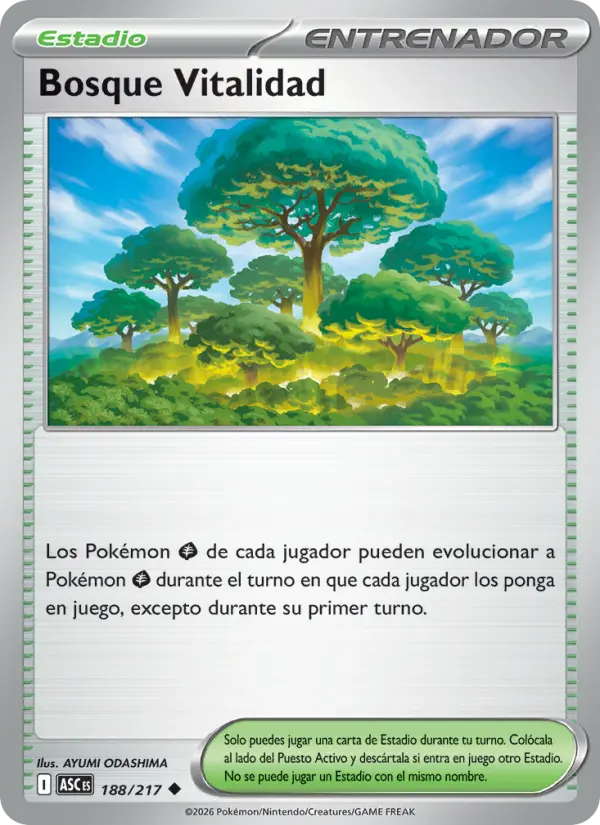 Bosque Vitalidad, Héroes Ascendentes 188