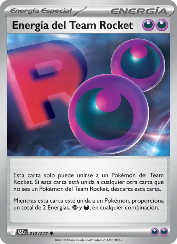 Energía del Team Rocket, Héroes Ascendentes 217