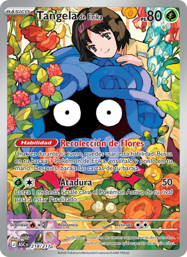 Tangela de Erika, Héroes Ascendentes 218