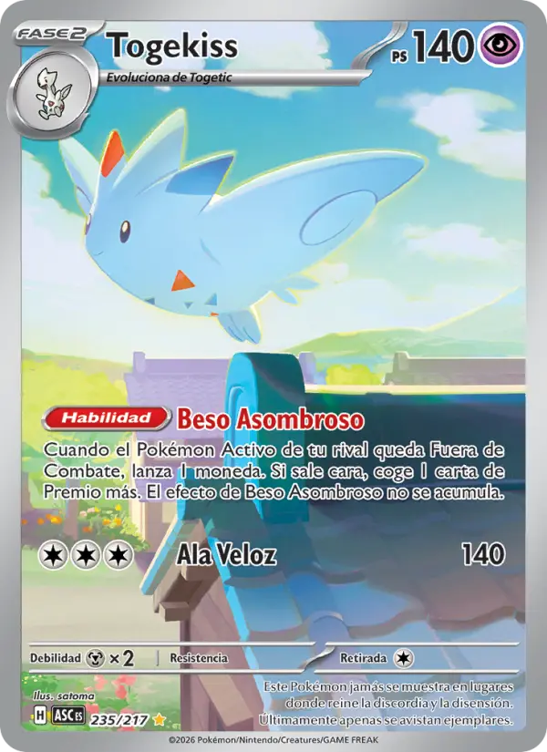 Togekiss, Héroes Ascendentes 235