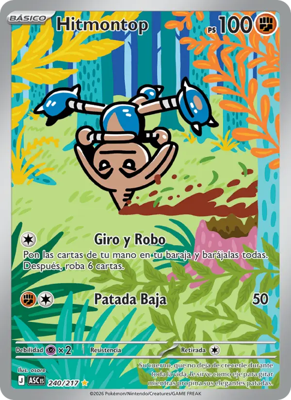Hitmontop, Héroes Ascendentes 240