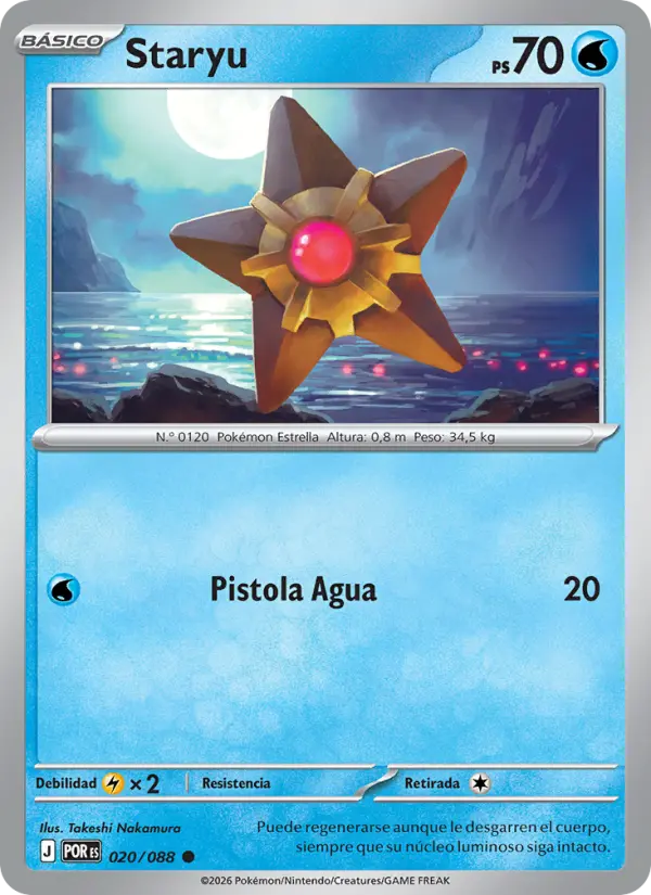 Staryu, Equilibrio Perfecto 020