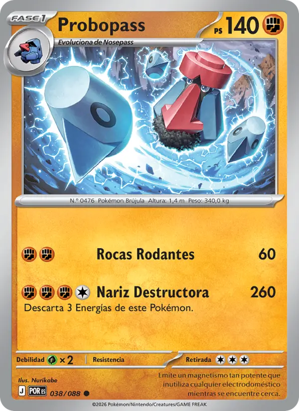 Probopass, Equilibrio Perfecto 038