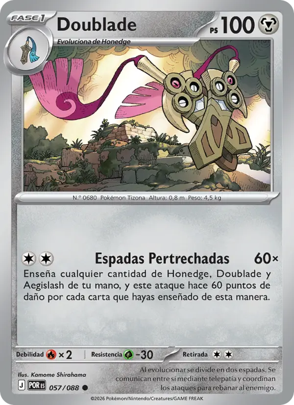 Doublade, Equilibrio Perfecto 057