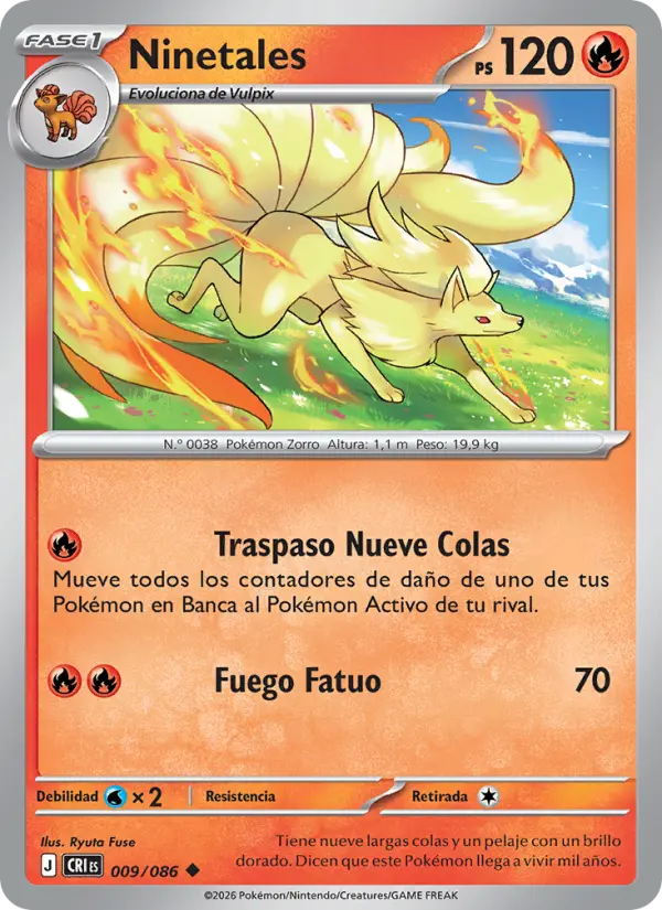 Ninetales, Caos Creciente 009