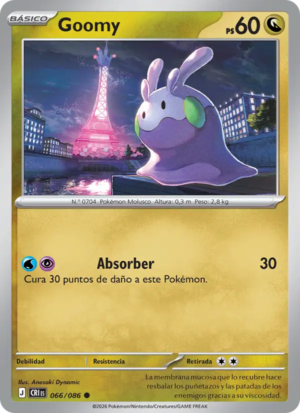 Goomy, Caos Creciente 066
