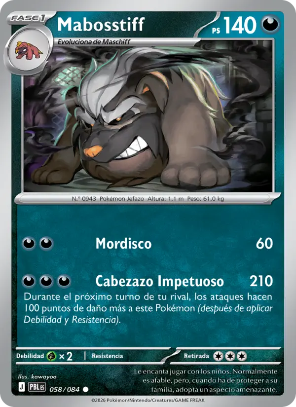 Mabosstiff, Oscuridad Absoluta 058