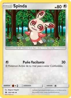 Spinda, Sol y Luna 102