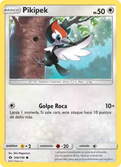 Pikipek, Sol y Luna 106