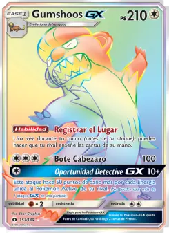 Gumshoos GX, Sol y Luna 157