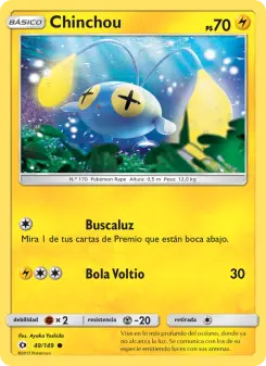 Chinchou, Sol y Luna 49