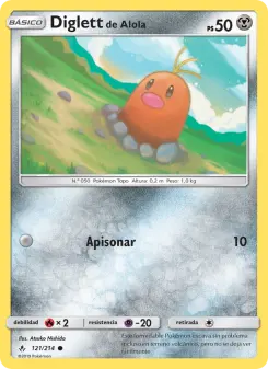 Diglett de Alola, Vínculos Indestructibles 121