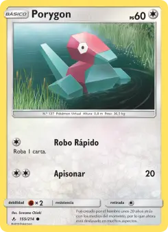 Porygon, Vínculos Indestructibles 155