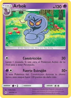 Arbok, Vínculos Indestructibles 63