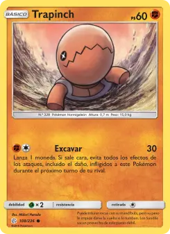 Trapinch, Eclipse Cósmico 108