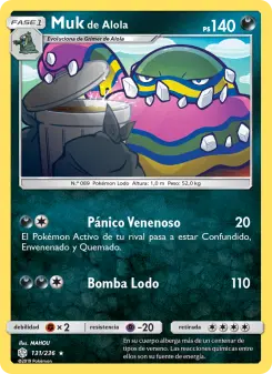 Muk de Alola, Eclipse Cósmico 131