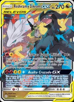 Reshiram y Zekrom GX, Eclipse Cósmico 157