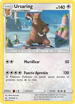 Ursaring, Eclipse Cósmico 172