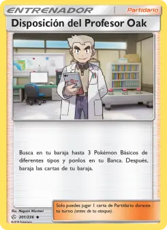 Disposición del Profesor Oak, Eclipse Cósmico 201