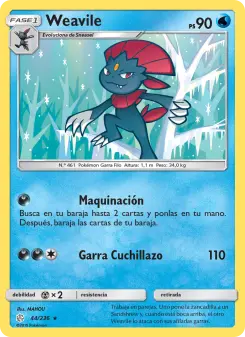 Weavile, Eclipse Cósmico 44