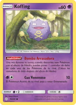 Koffing, Eclipse Cósmico 76