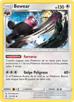 Bewear, Albor de Guadianes 113