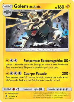 Golem de Alola, Albor de Guadianes 42