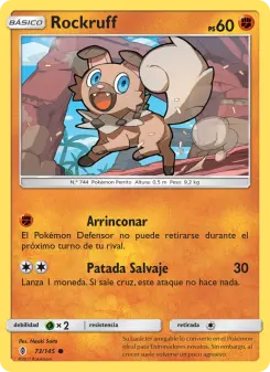 Rockruff, Albor de Guadianes 73