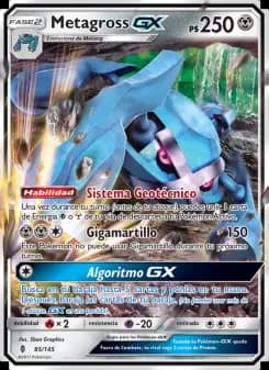 Metagross GX, Albor de Guadianes 85