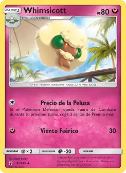 Whimsicott, Albor de Guadianes 91