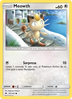 Meowth, Sombras Ardientes 101