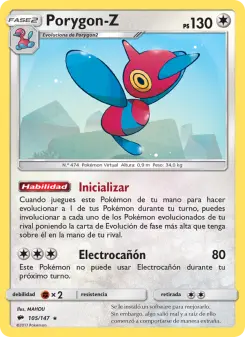Porygon-Z, Sombras Ardientes 105
