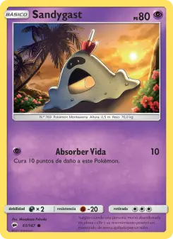 Sandygast, Sombras Ardientes 61