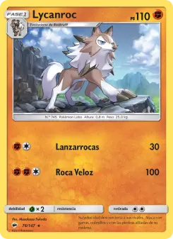 Lycanroc, Sombras Ardientes 76