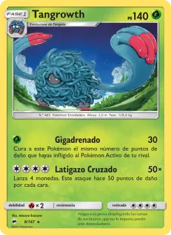 Tangrowth, Sombras Ardientes 8
