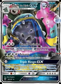 Muk de Alola GX, Sombras Ardientes 84