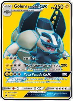 Golem de Alola GX, Invasión Carmesí 102