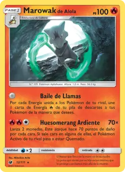 Marowak de Alola, Invasión Carmesí 12