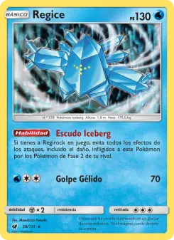 Regice, Invasión Carmesí 28