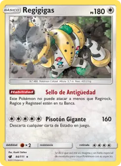 Regigigas, Invasión Carmesí 84
