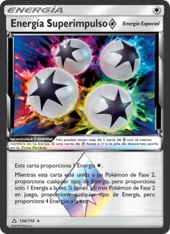 Energía Superimpulso ◇, Ultraprisma 136
