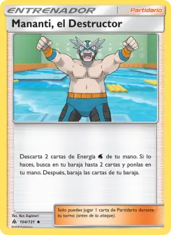 Mananti, el Destructor, Luz Prohibida 104