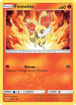 Fennekin, Luz Prohibida 14