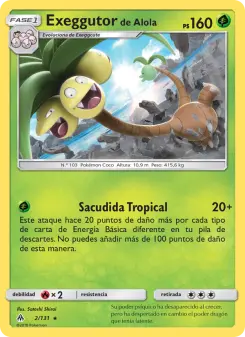 Exeggutor de Alola, Luz Prohibida 2